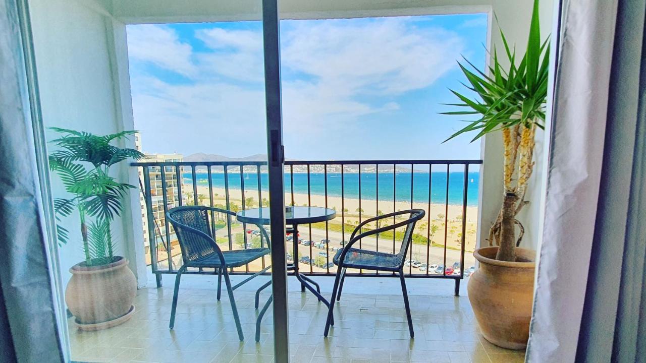 Cozy Beach-Front Studio With Amazing Sea View Empuriabrava Ngoại thất bức ảnh